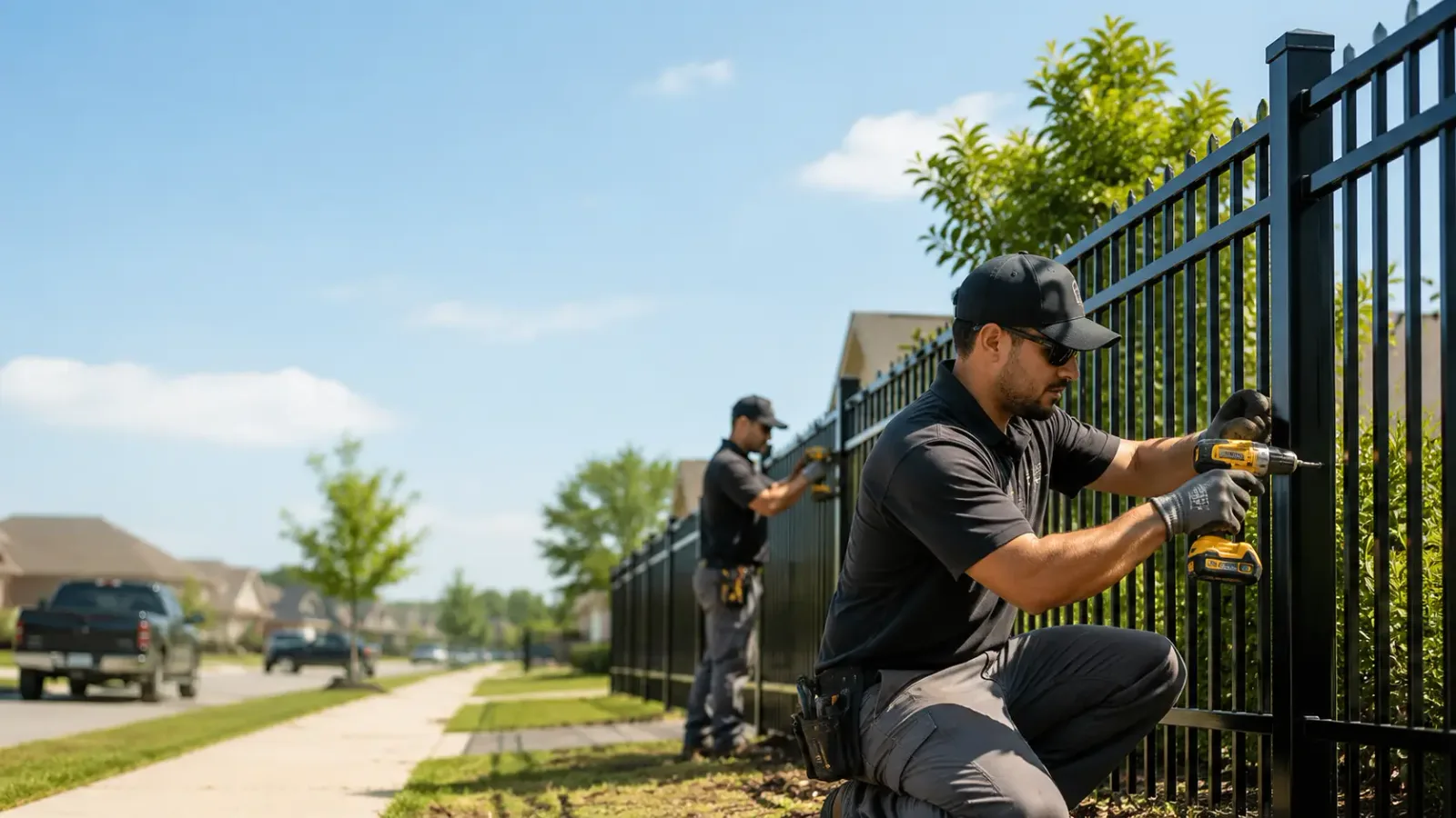 Metal Fence Installation in Montpelier, IN
